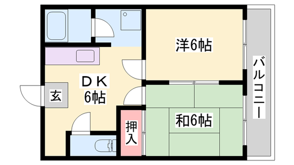 小野駅 徒歩14分 3階の物件間取画像